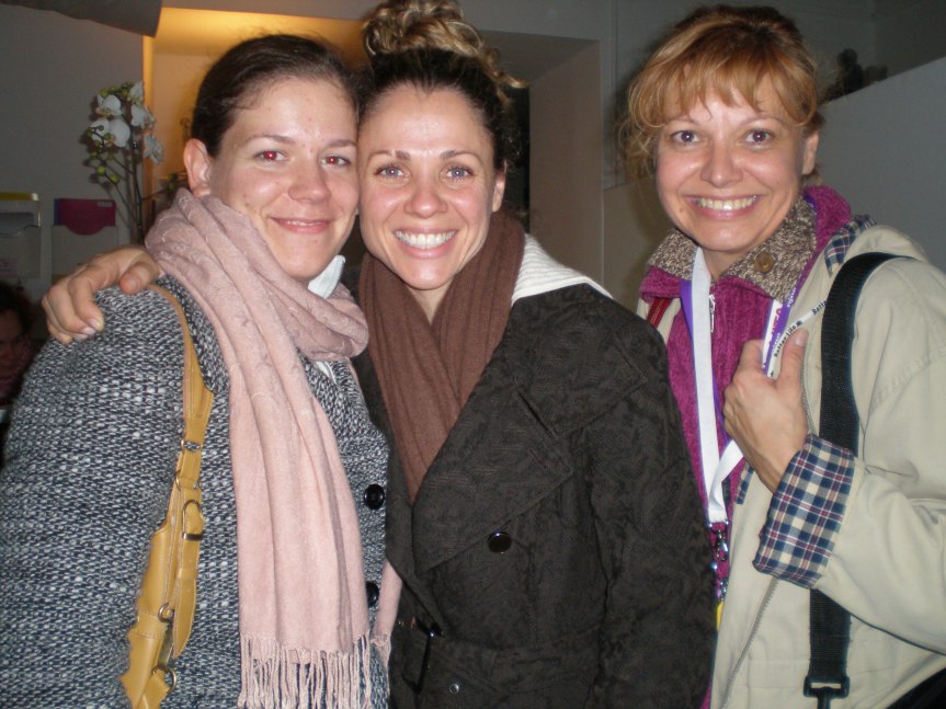 Seane Corn, after Yoga workshop,Nava 2007.