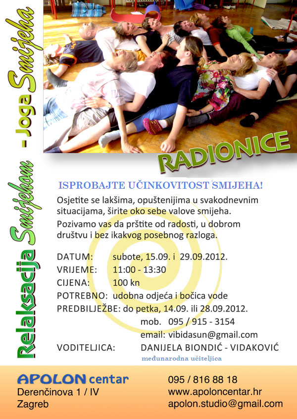 Isprobajte učinkovitost smijeha!