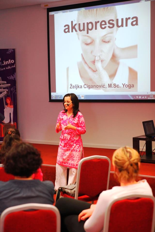 AKUPRESUROM DO ZDRAVLJA I SREĆE- vodi Željka Ciganović, subota&nbsp;18.6.2016.