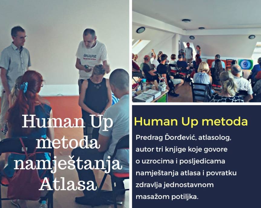 HUMAN UP metoda namještanja atlasa, predavanje i prezentacija&nbsp;14.9.