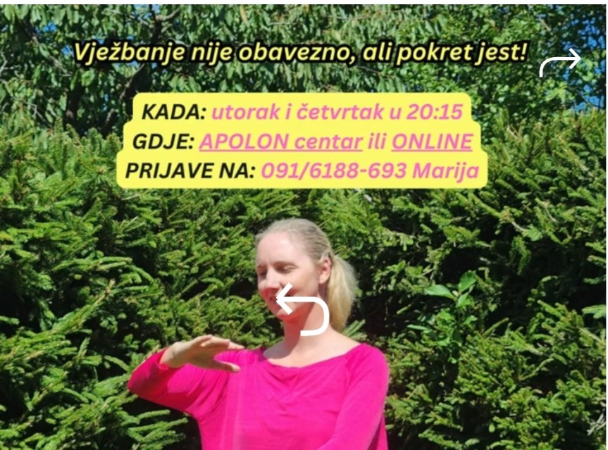 VIDEO:Vježbaj QIGONG ZA ŽENE uživo ili&nbsp;online