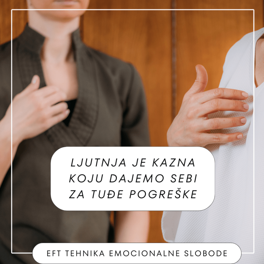 Pobijedite ljutnju tehnikom&nbsp;TAPKANJA
